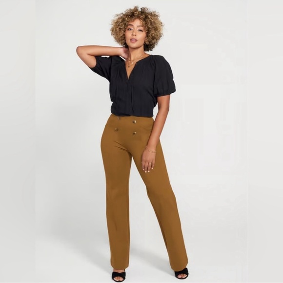 Betabrand Atlantic pant- camel/khaki- size XL long - Picture 1 of 16